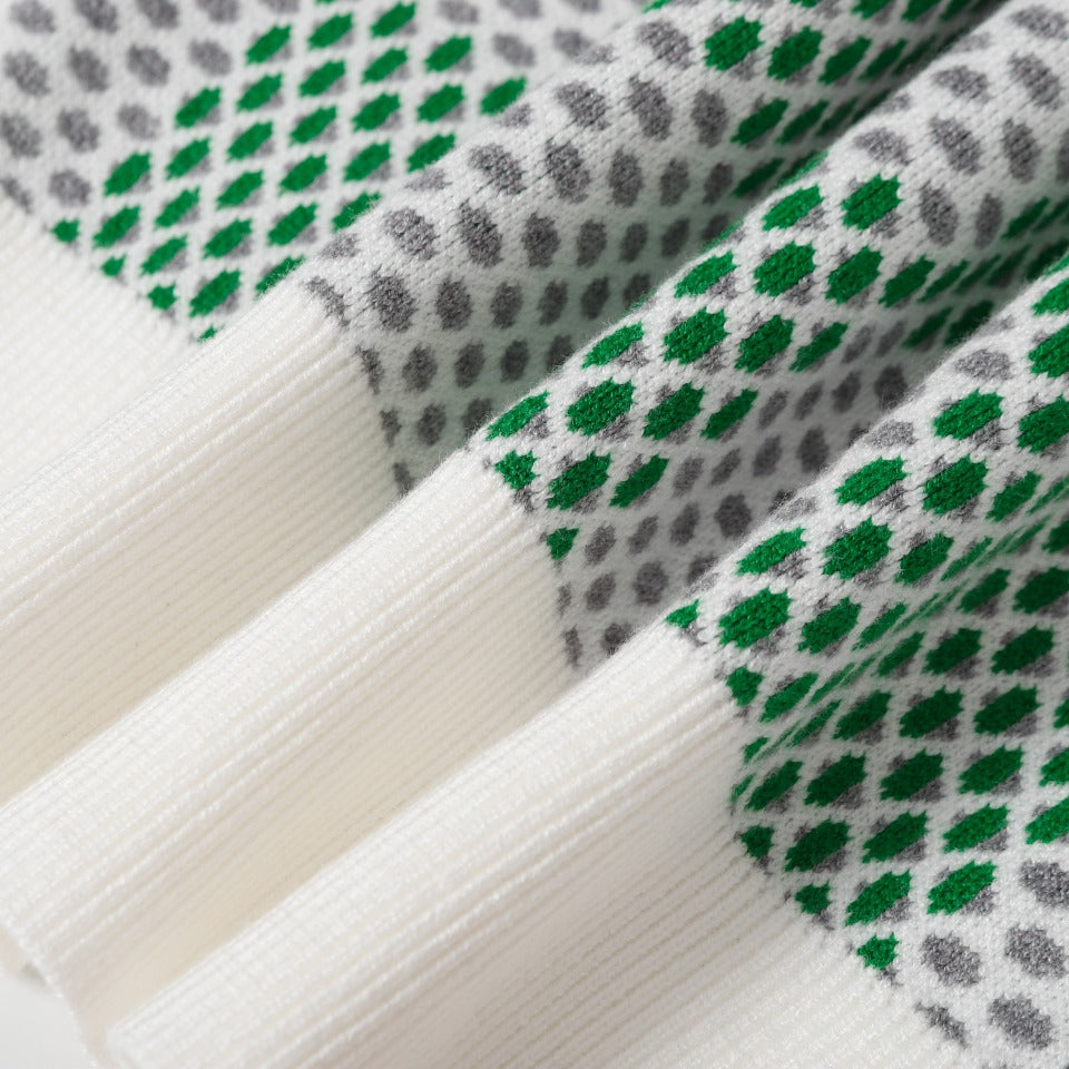 Retro atmosphere round neck autumn and winter loose and lazy feeling thick unisex sweater M801-Green