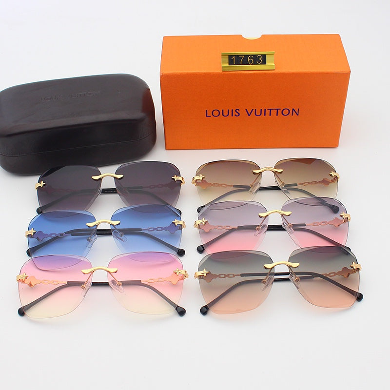 Fashion hot 6 color sunglasses 1763