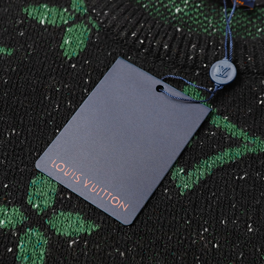 Retro atmosphere round neck autumn and winter loose and lazy feeling thick unisex sweater M832-Black