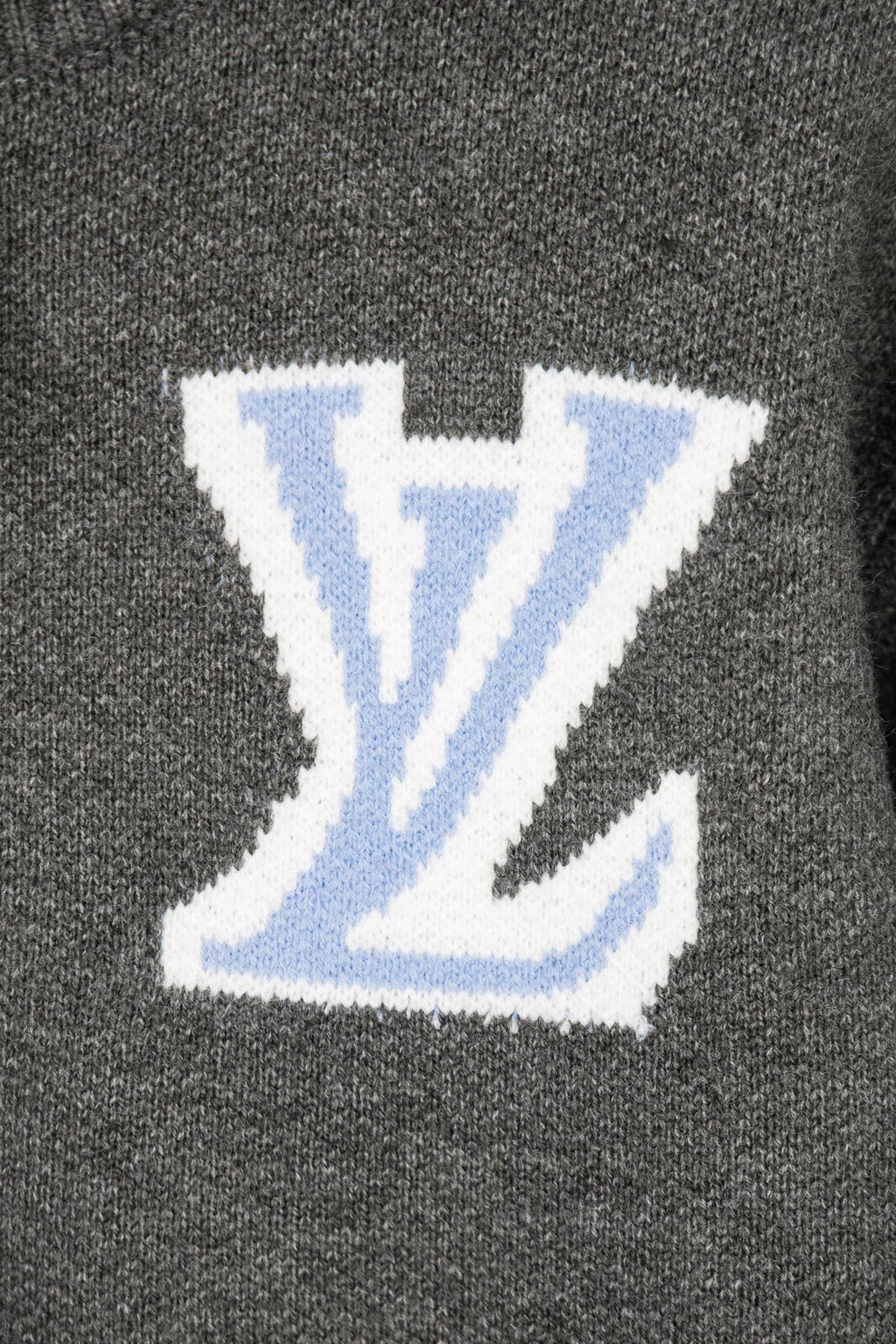 Retro atmosphere round neck autumn and winter loose and lazy feeling thick unisex sweater P205-Grey