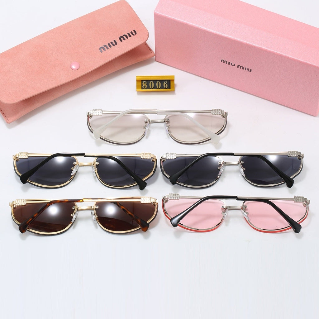 Fashion hot 5 color sunglasses 8006
