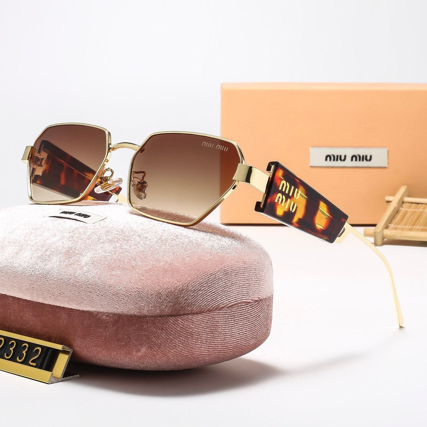 Fashion hot 5 color sunglasses 2332