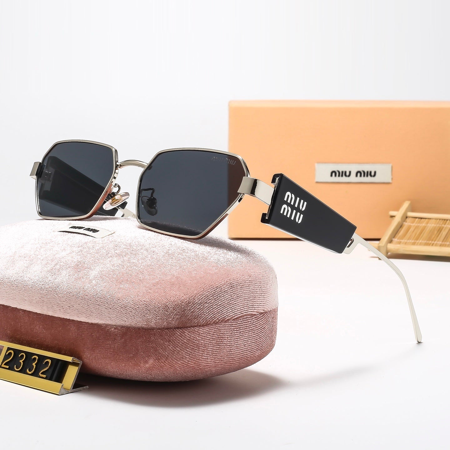 Fashion hot 5 color sunglasses 2332