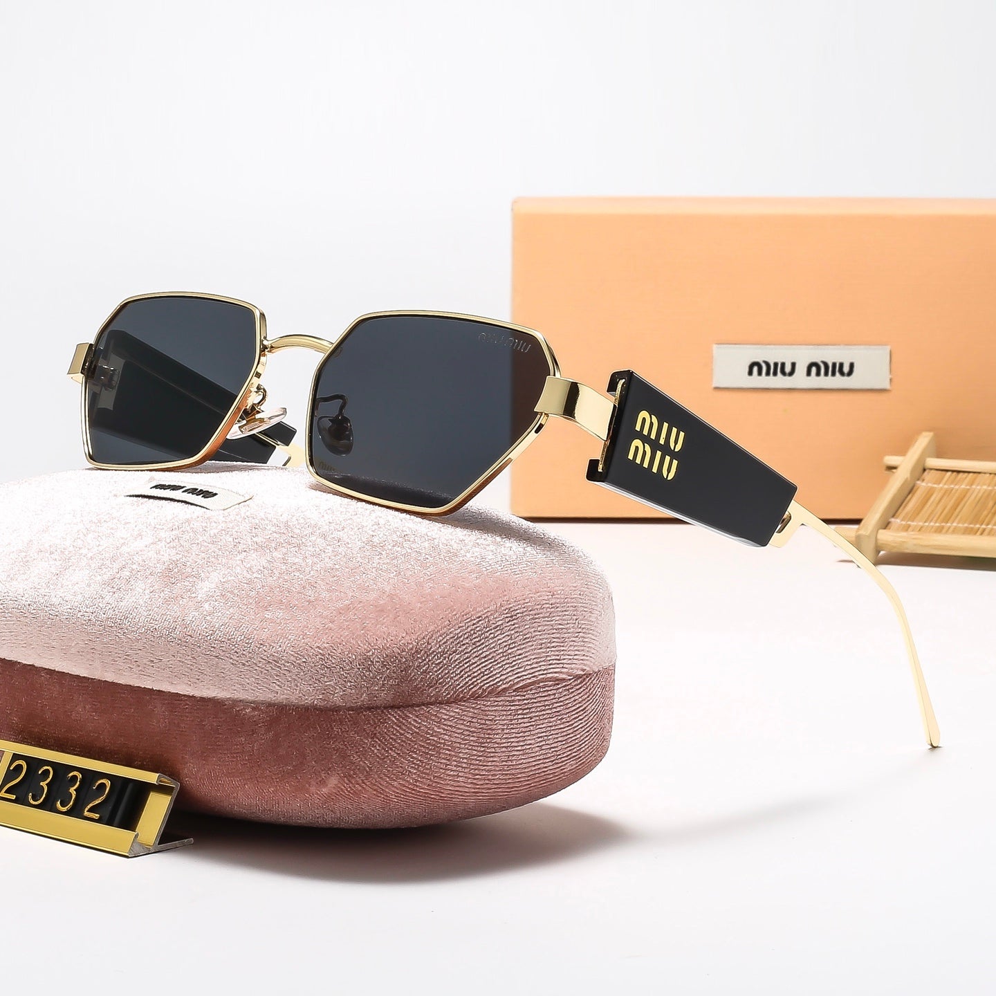 Fashion hot 5 color sunglasses 2332