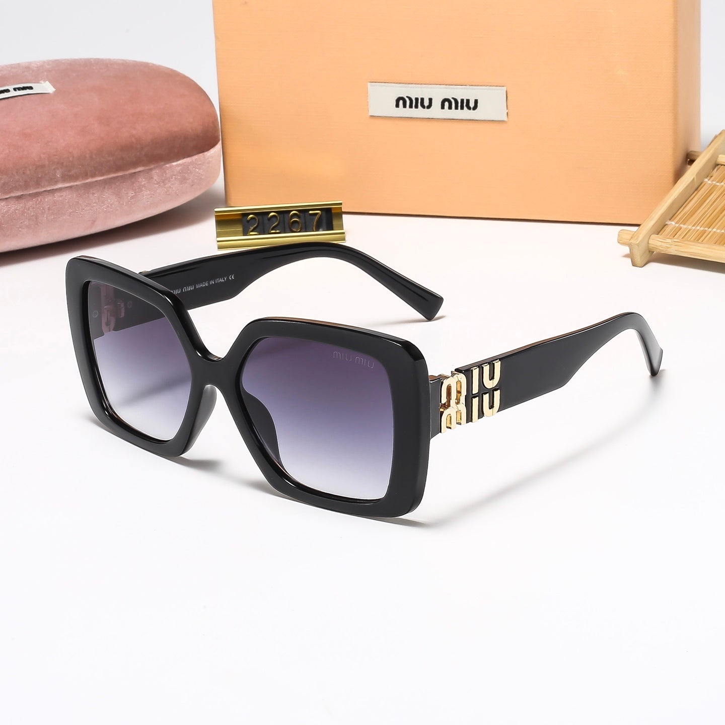 Fashion hot 6 color sunglasses 2267