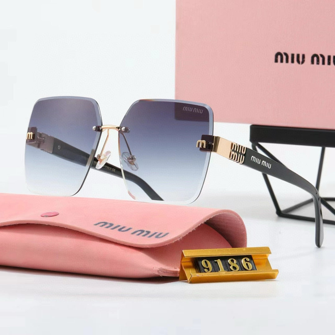 Fashion hot 6 color sunglasses 9186