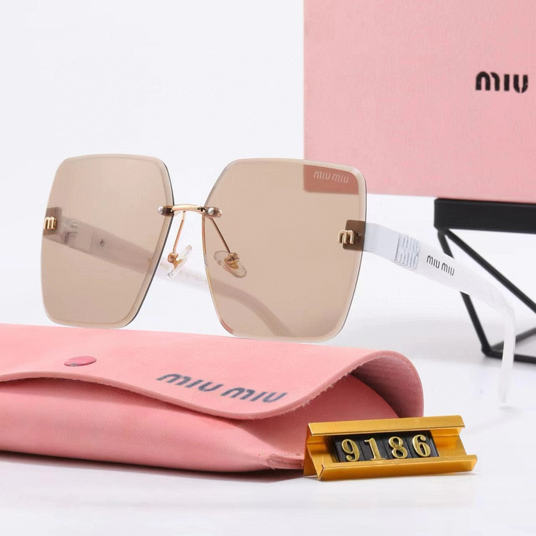 Fashion hot 6 color sunglasses 9186