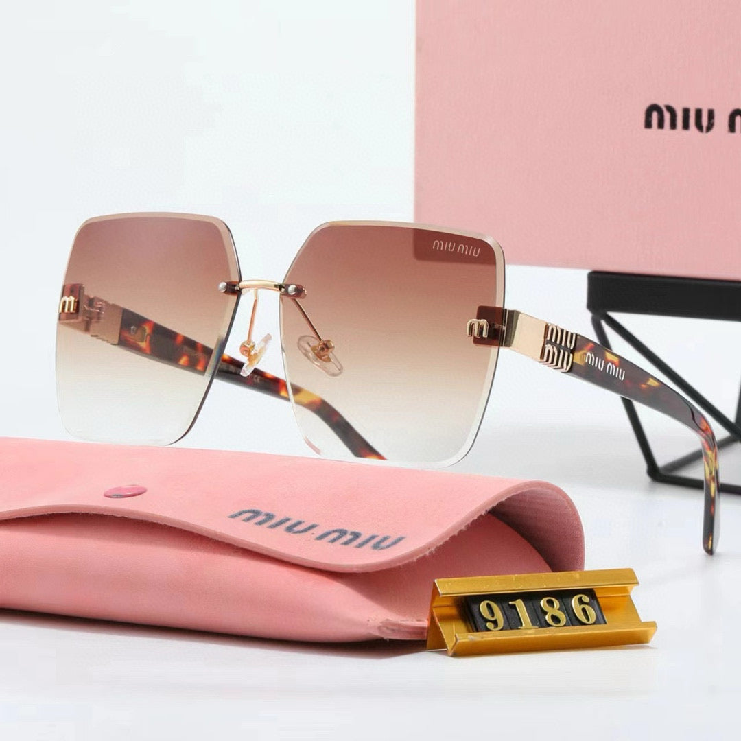 Fashion hot 6 color sunglasses 9186