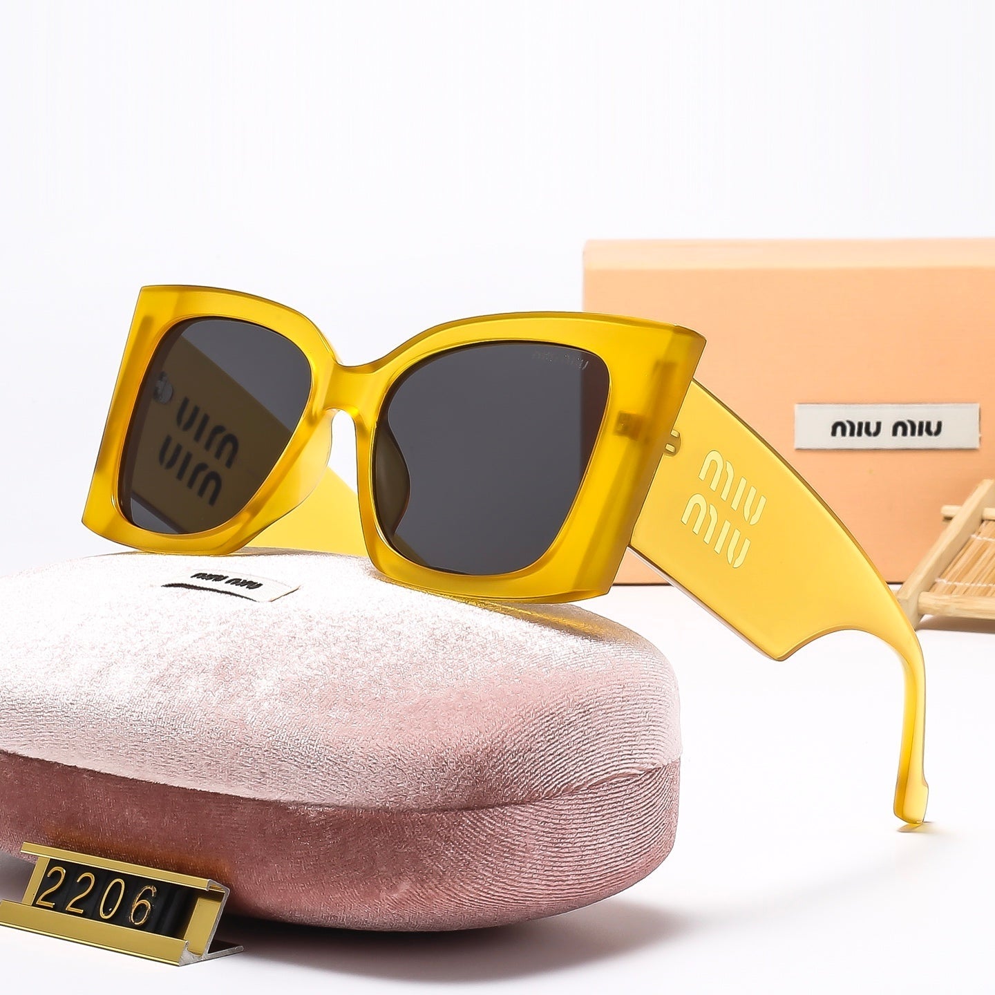 Fashion hot 7 color sunglasses 2206