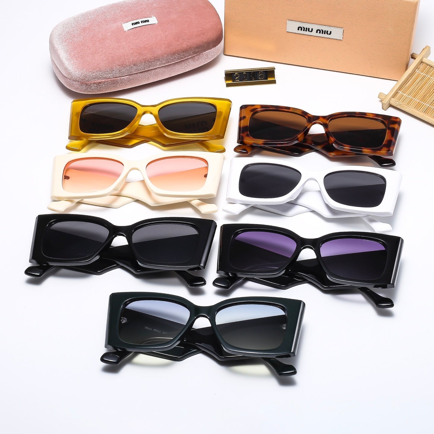 Fashion hot 7 color sunglasses 2206