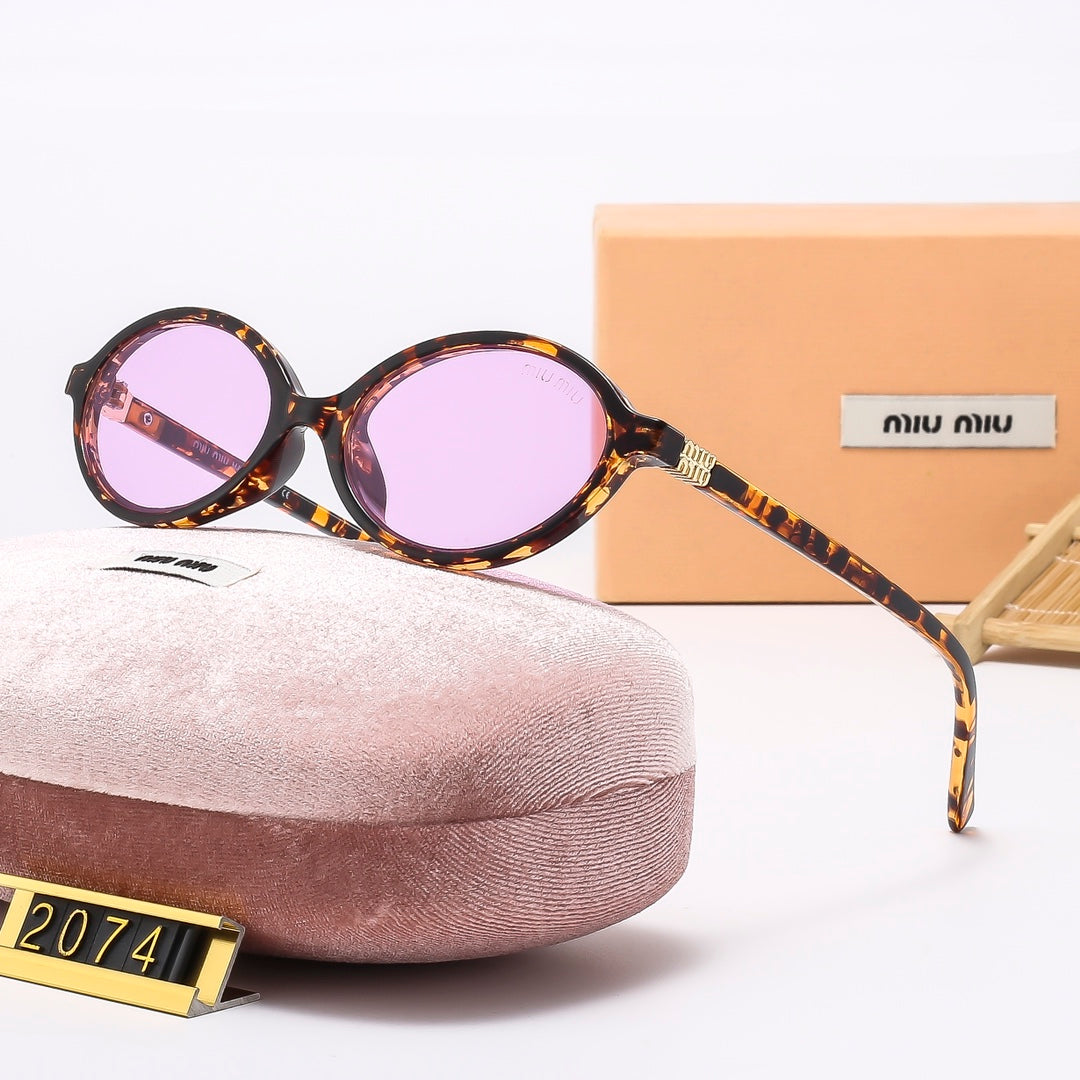 Fashion hot 6 color sunglasses 2074