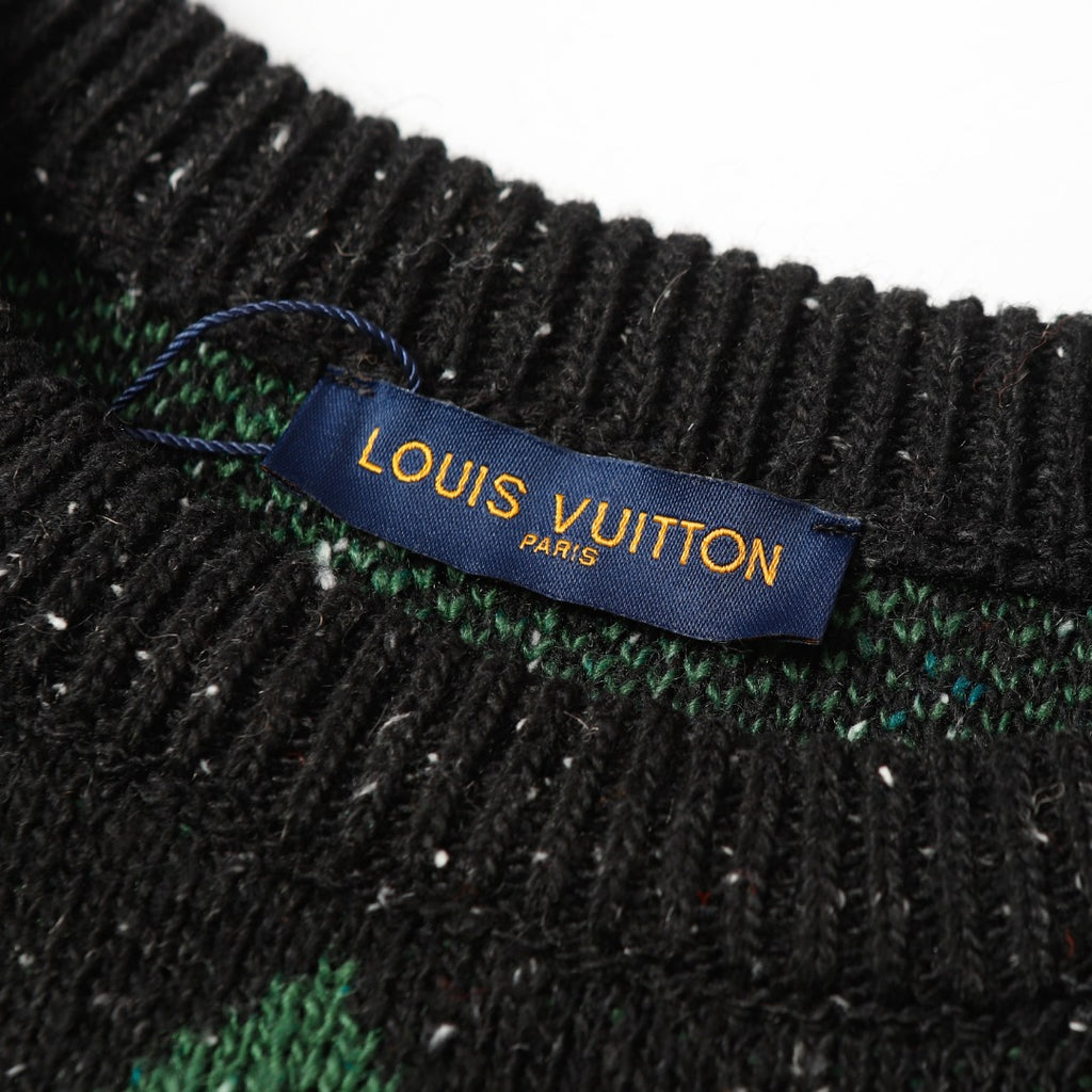 Retro atmosphere round neck autumn and winter loose and lazy feeling thick unisex sweater M832-Black