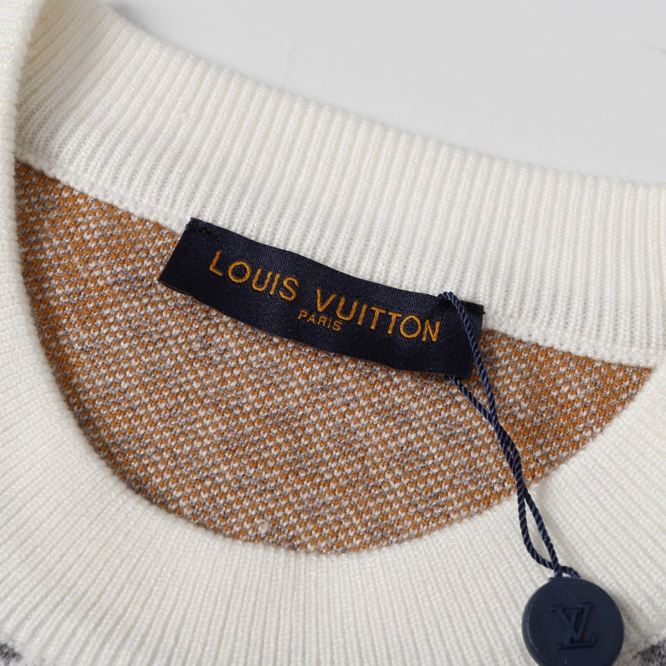 Retro atmosphere round neck autumn and winter loose and lazy feeling thick unisex sweater M802-Orange