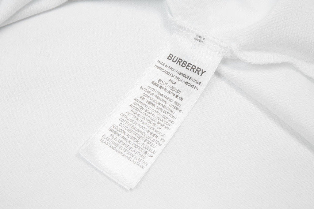 Printed lettering cotton T-shirt